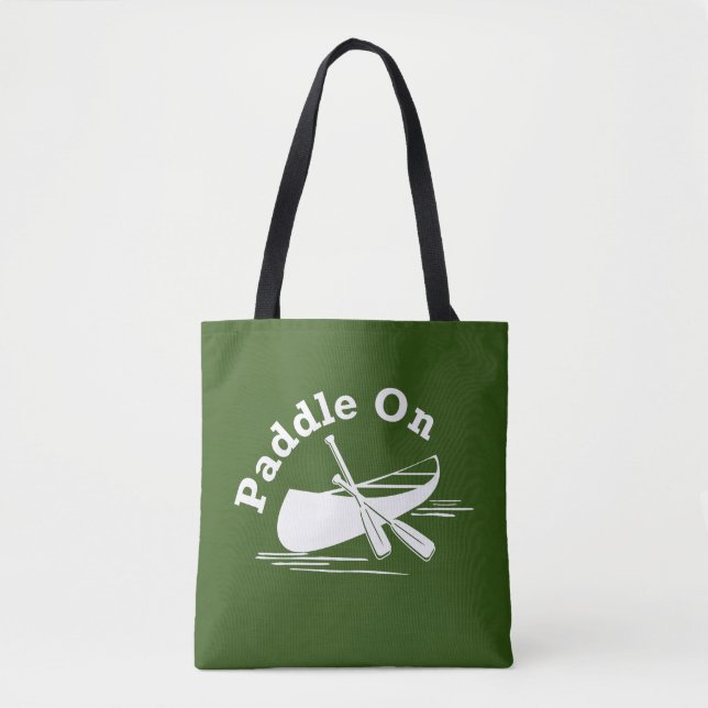 Diseño de remo - Bolsa de té de impresión general, (Anverso)