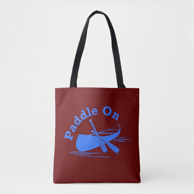 Diseño de remo - Bolsa de té de impresión general, (Anverso)