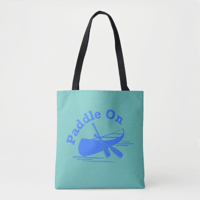 Diseño de remo - Bolsa de té de impresión general, (Anverso)