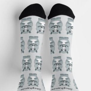 Diseño de Rinoceronte de Calcetines