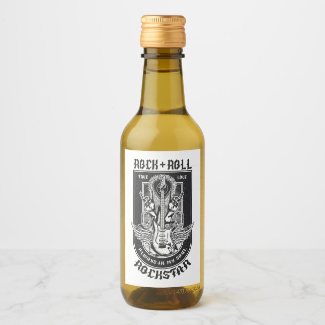 Diseño de rock de guitarra (Anverso)