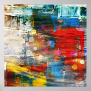 Diseño de salpicaduras de pintura de arte abstract