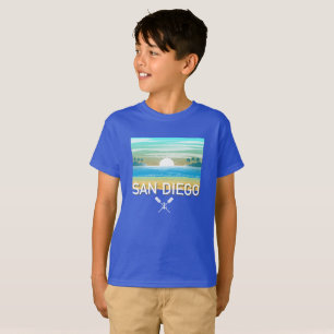 Diseño de San Diego - Camiseta básica para niños