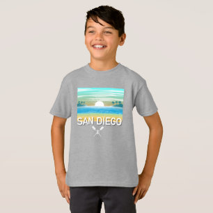 Diseño de San Diego - Camiseta básica para niños