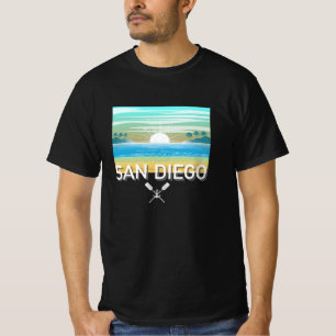 Diseño de San Diego - Camiseta de valor para hombr