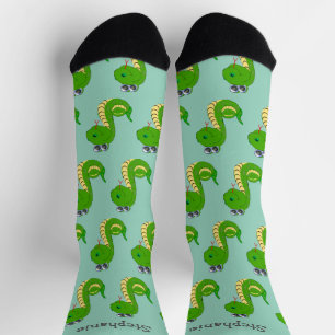 Diseño de serpiente de calcetines