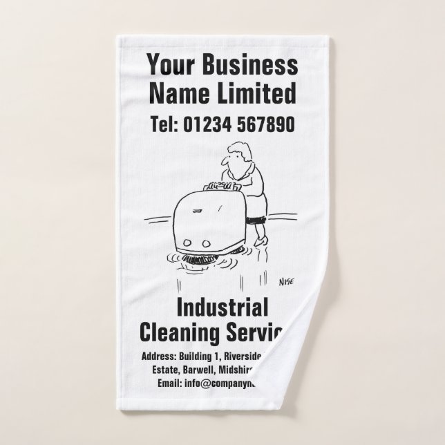 Diseño de Servicios de Limpieza Industrial (Toalla de mano)