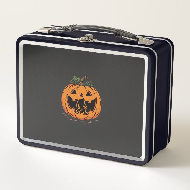 Diseño de silueta de calabaza de Halloween de Pie  (Anverso)