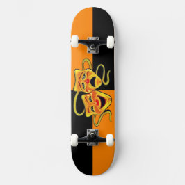 Diseño de skateboard "Drama".
