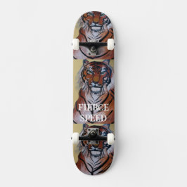 DISEÑO DE SKATEBOARD POR EL ARTISTA PAULA REILLY.