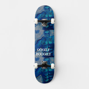 DISEÑO DE SKATEBOARD POR EL ARTISTA PAULA REILLY.