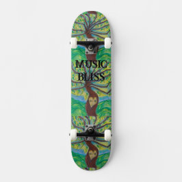 DISEÑO DE SKATEBOARD POR EL ARTISTA PAULA REILLY.