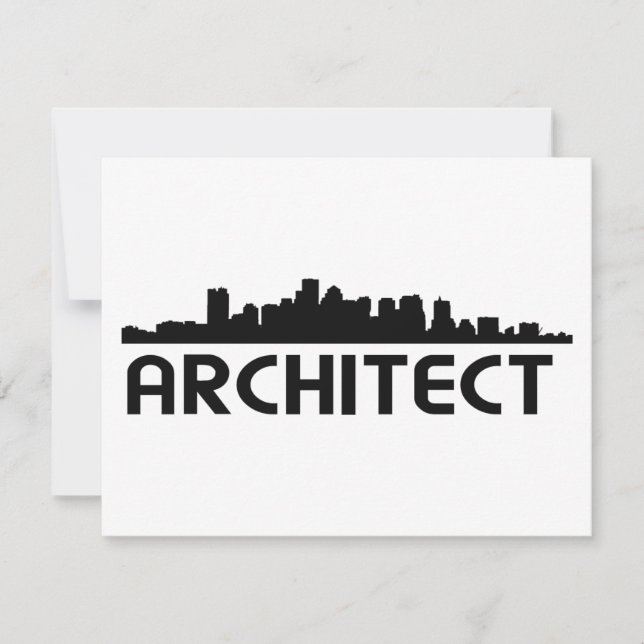 ¡Diseño de Skyline de arquitecto! (Anverso)