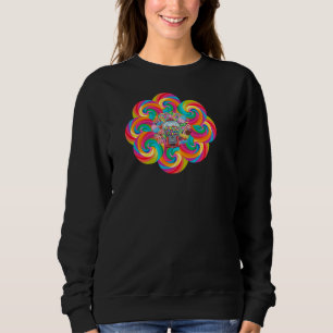 Diseño de sudadera con capucha de dulces para muje