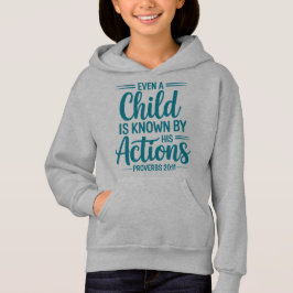 Diseño de sudadera con capucha para niños Acción H