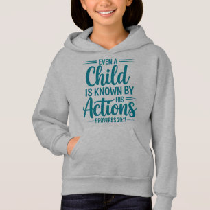 Diseño de sudadera con capucha para niños Acción H