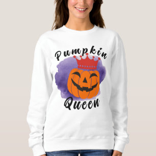 Diseño de sudaderas de la casa de calabaza Reina H