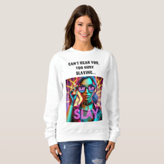 Diseño de sudaderas muy ocupado.