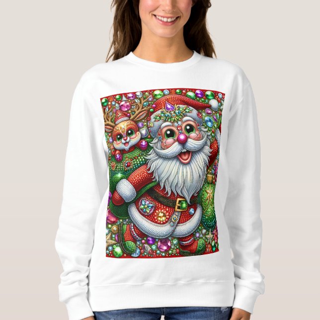 Diseño de suéter feo para navidades (Anverso)