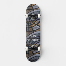 DISEÑO DE SUN SHINING SKATEBOARD