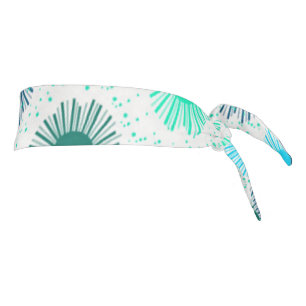 Diseño de Sunburst de medio siglo en tonos azules