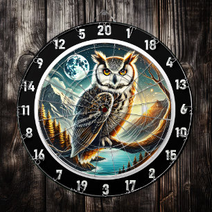 Diseño de tablero de tablero lunar Centinel Owl