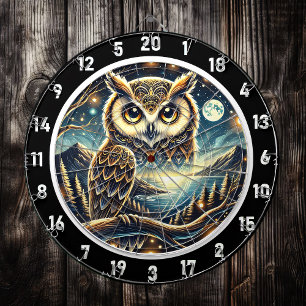 Diseño de tablero de tablero Nocturnal Majesty Owl