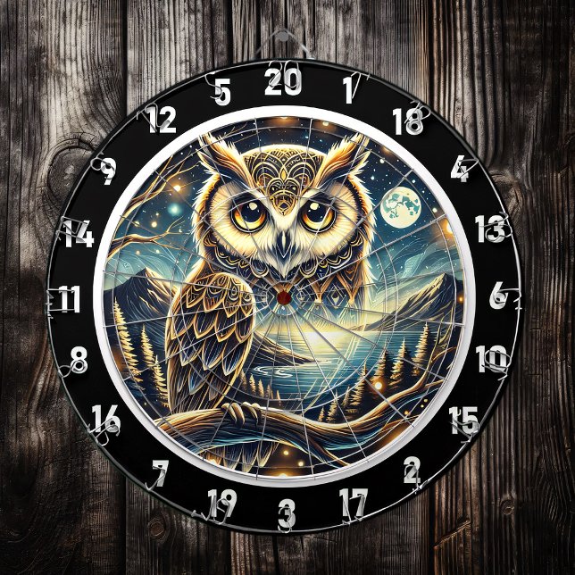 Diseño de tablero de tablero Nocturnal Majesty Owl (Subido por el creador)