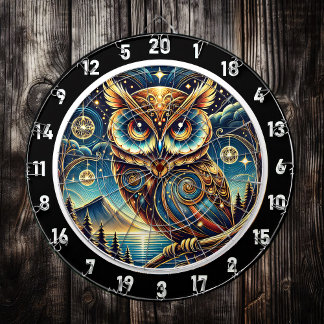 Diseño de tablero Ethereal Nocturne Owl