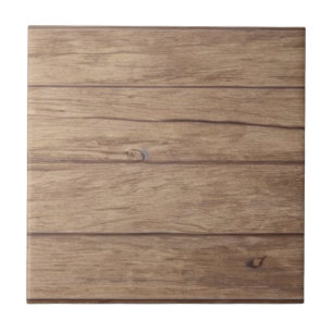 Diseño de tablones de madera baldosa cerámica marr