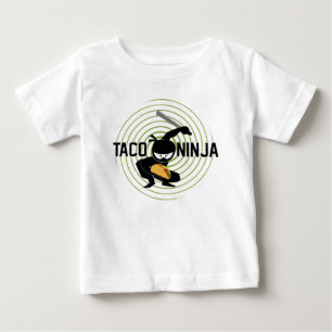 Diseño de Taco Ninja - Camiseta Baby Fine Jersey
