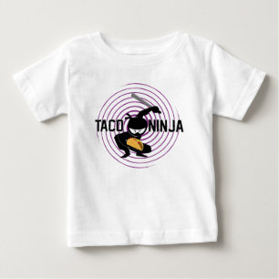 Diseño de Taco Ninja - Camiseta Baby Fine Jersey