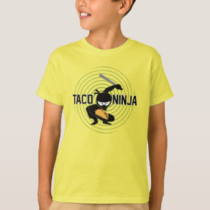Diseño de Taco Ninja - Camiseta básica para niños