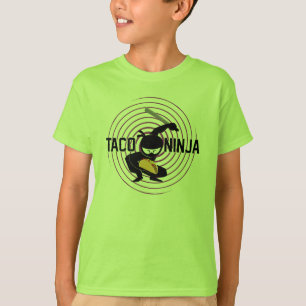 Diseño de Taco Ninja - Camiseta básica para niños