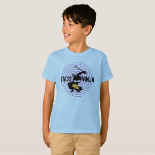 Diseño de Taco Ninja - Camiseta básica para niños
