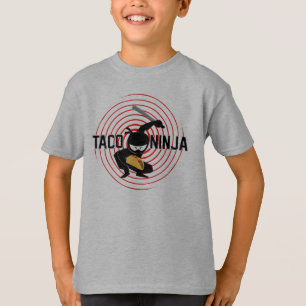 Diseño de Taco Ninja - Camiseta básica para niños
