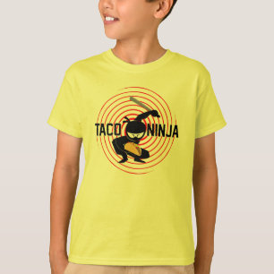 Diseño de Taco Ninja - Camiseta básica para niños