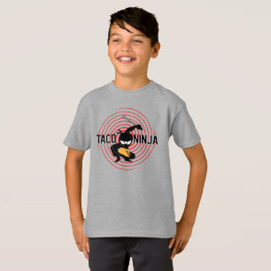 Diseño de Taco Ninja - Camiseta básica para niños