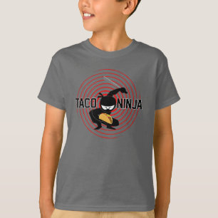 Diseño de Taco Ninja - Camiseta básica para niños
