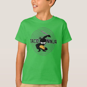 Diseño de Taco Ninja - Camiseta básica para niños