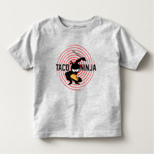 Diseño de Taco Ninja - Camiseta Toddler Fine Jerse