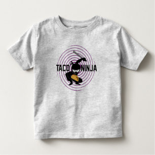 Diseño de Taco Ninja - Camiseta Toddler Fine Jerse