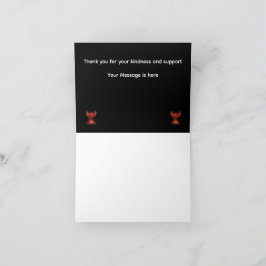 Diseño de Tarjeta de Agradecimiento
