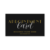 Diseño de Tarjeta de Cita Profesional Elegante