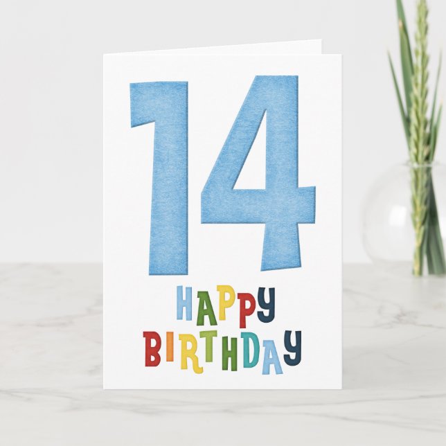 Diseño de tarjeta de cumpleaños feliz número 2 par (Anverso)