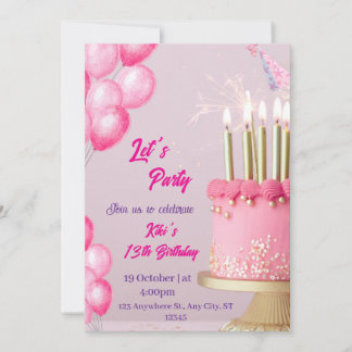 Diseño de tarjeta de felicitación de cumpleaños di