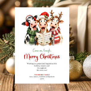 Diseño de tarjeta de felicitación de Navidad con v