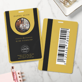 Diseño de Tarjeta de Identificación de Empleado Do