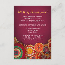 Diseño de tarjeta de invitación creativa Rum Burst
