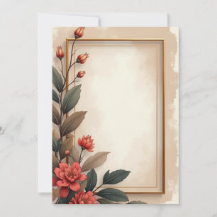 Diseño de tarjeta de invitación PREMIUM